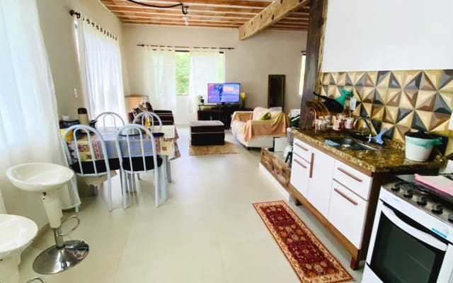 Bonito loft na montanha.