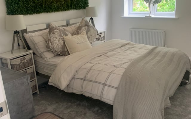 Private double bedroom with own private bathroom
