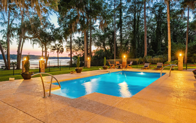 Private Waterfront Estate w/ Pool & Hot Tub - 10 Miles to Downtown