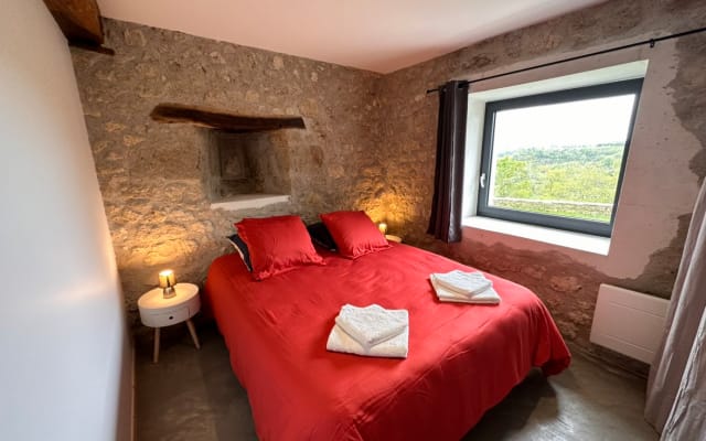 Gîte "Le Chai" 2,4,6pers with swimming pool and naturist spa - Picture 7