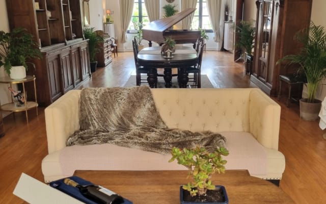 Tranquilidade e modernidade para este apartamento ao nível do jardim...