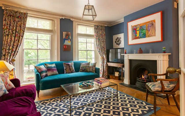 Beautiful and colourful duplex apartment in central London