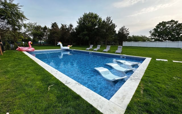 Bellissima casa a North Fork con splendida piscina riscaldata