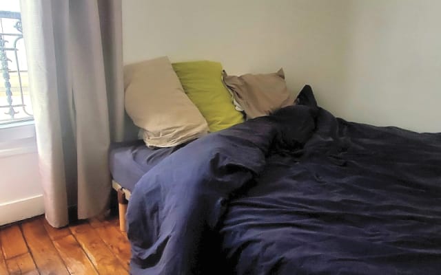 Schöne 2-Zimmer-Wohnung, die perfekt für zwei Reisende ist.