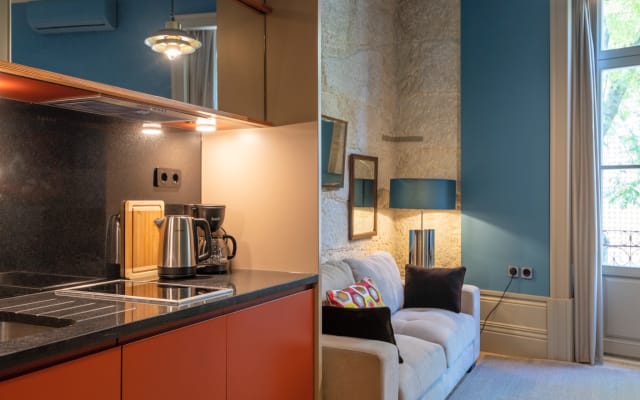 Blue Studio in our Art Nouveau House