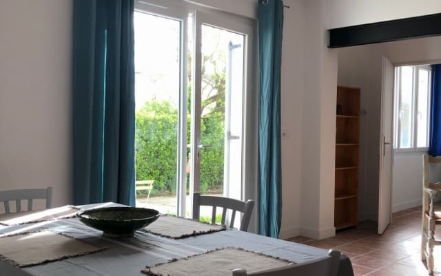Kleines Cottage in der Landschaft der Charente