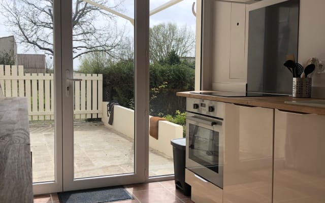 Kleines Cottage in der Landschaft der Charente