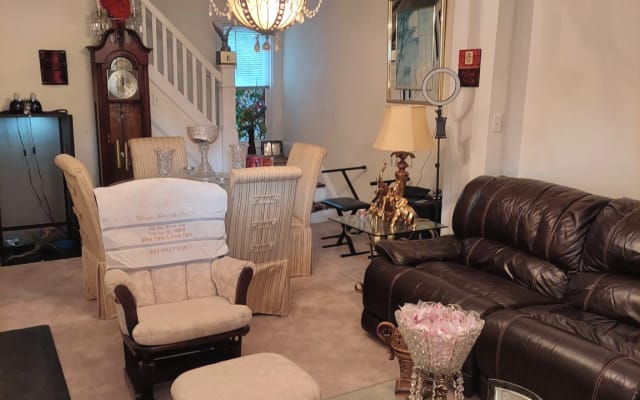 Very nice two story frame row house nice backyard front porch