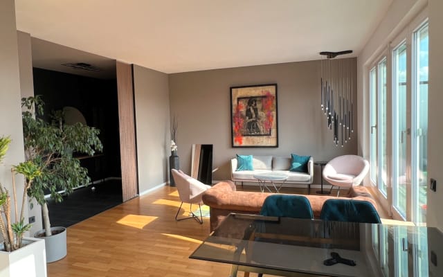 Nous louons notre appartement pour le week-end de la CDD à Berlin.