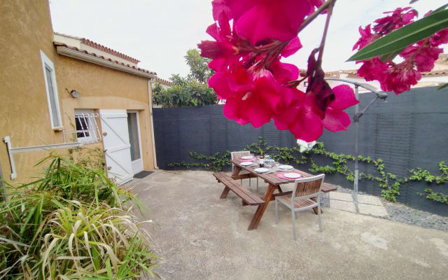 T2 detached 45 m2 (air conditioning/wifi/pool) in villa PORT CAMARGUE