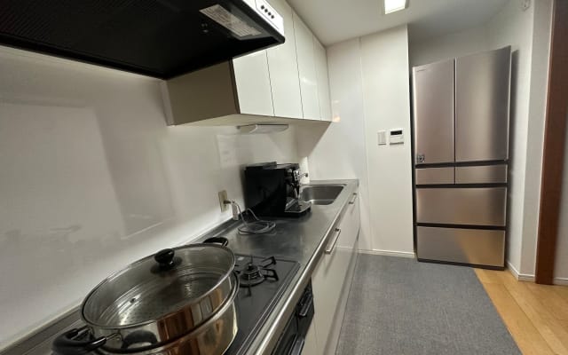 Cama de casal em casa partilhada com ginásio (estação Shinjuku/Okubo) - Foto 6