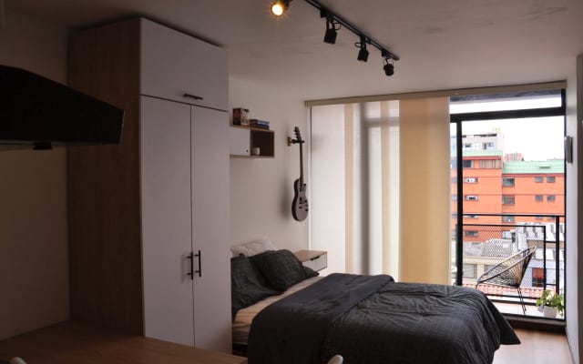 Warme und zentrale Studiowohnung in Bogotá