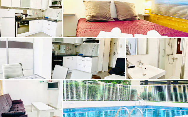 Renovated Cap Estivales apartment 100m from the naturist village