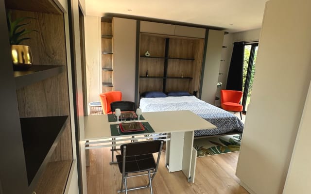 Perto de Bordéus, estúdio com jardim, piscina e jacuzzi - Foto 11