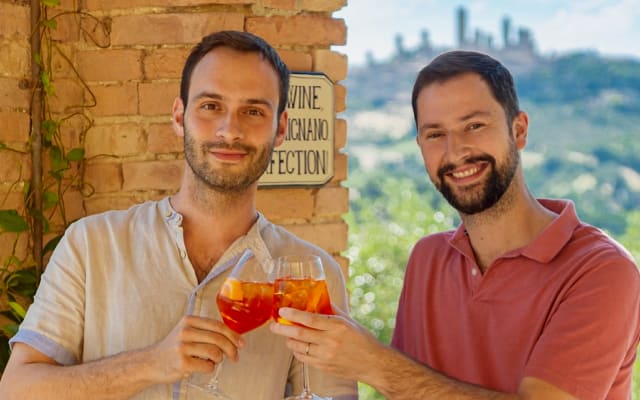 GAY FRIENDLY Bed and Breakfast à San Gimignano avec une vue à couper...