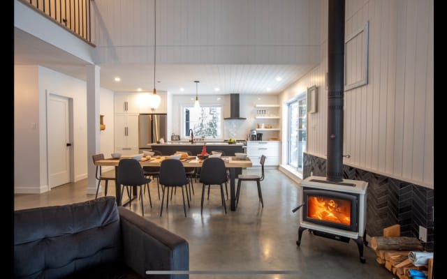 Le Moulin Noir, un chalet de luxe style farmhouse.