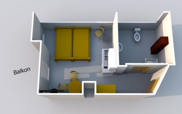 Robert's listing on misterb&b - Grundriss