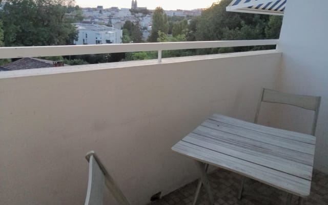 Shared apartment in the city center.