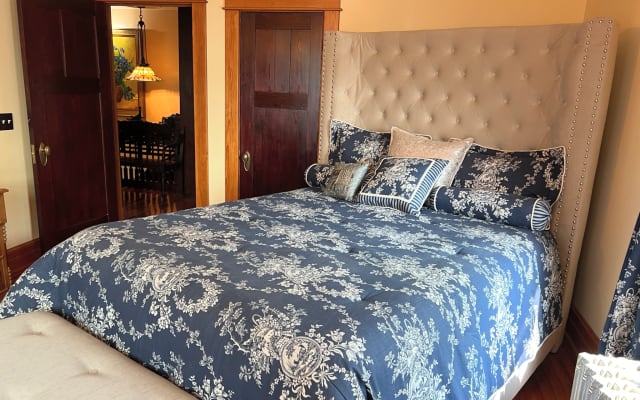 Time Travel to 1887 with a room at the Metcalf House.