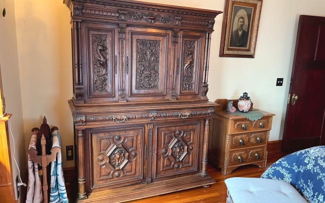 Time Travel to 1887 with a room at the Metcalf House.