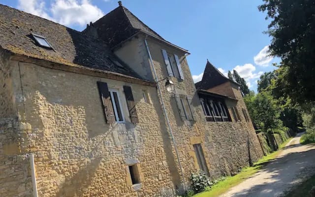 Belle demeure historique avec vue panoramique sur la Dordogne, jacuzzi