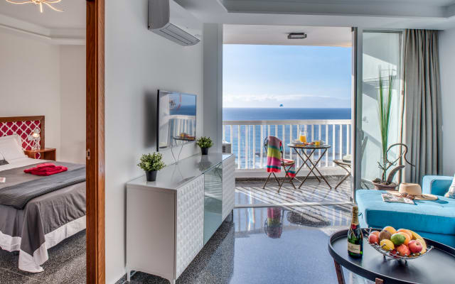 Incrível apartamento com vista para o mar