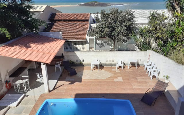CASA NA PRAIA DE SETIBA COM PANORAMA FANTÁSTICO