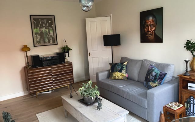 Cosy room available in a stylish apartment.