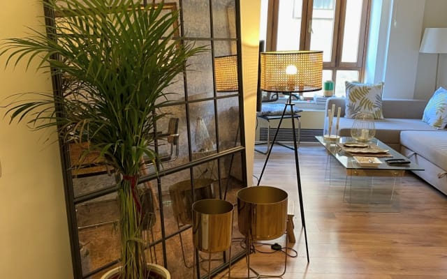 Apartamento  de 1 habitación individual  exterior  con baño  y cocina.