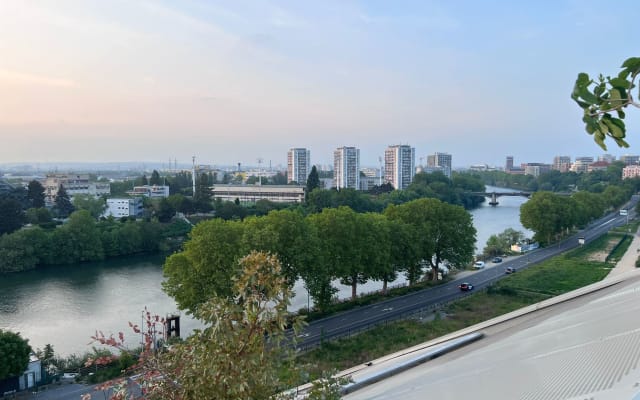 Wohnung mit Terrasse am Ufer der Seine