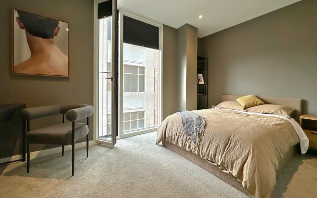 Camera da letto con bagno privato nel centro di Manchester