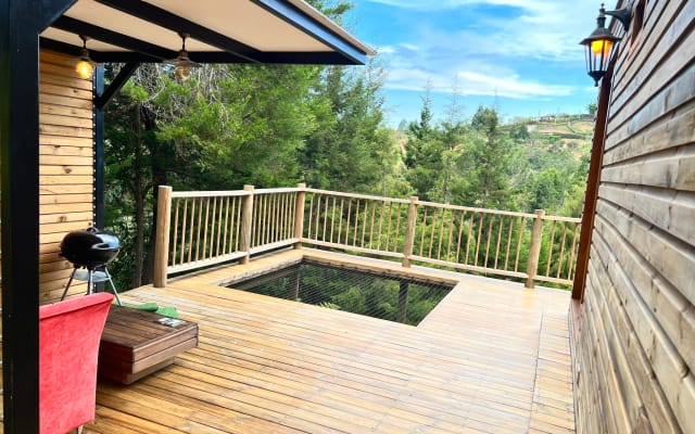 Quimera Ecolodge Cabina tipo chalet.