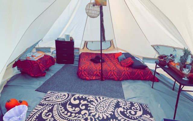 Gorgeous Glamping Mimosas & Pizza! 
  - copy 01