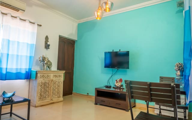 Calangute Amplio 1BHK Apt.
with Wi-Fi & Power-backup