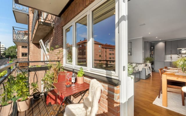 Gemütliche Wohnung mit Balkon im Zentrum von Oslo