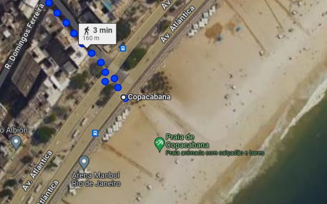 Room (double bed), Copacabana, Block from the beach - Picture 3
