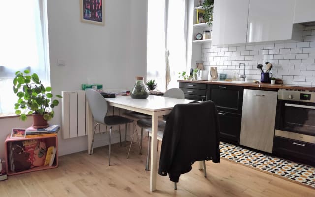 Cosy apartment just outside Paris.