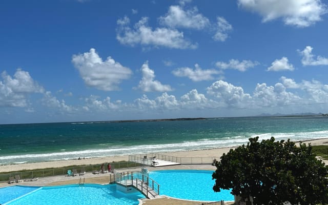 On the beach - very calm -