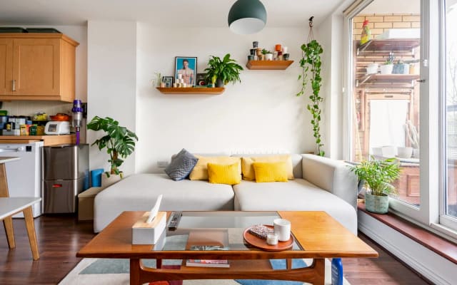 Chambre d'amis spacieuse à Dalston avec espace de travail