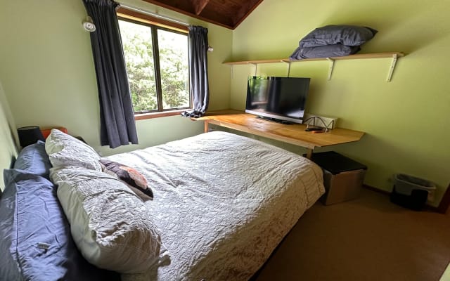 Maison de campagne au calme dans une région boisée proche d'Albany.