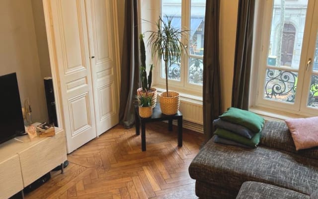 Bel appartement dans le quartier de lyon 6e proche parc tête d’or