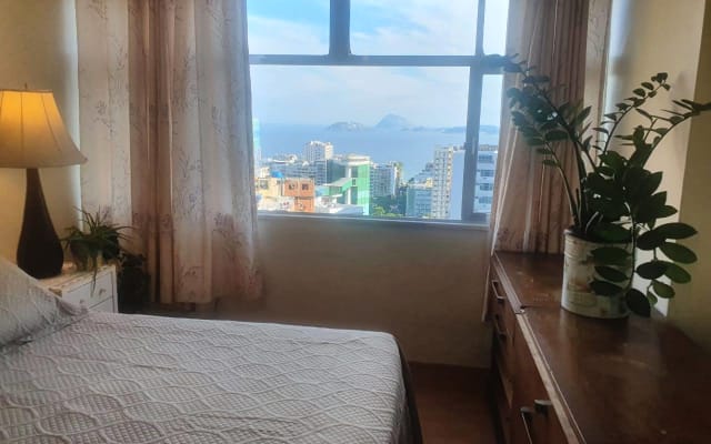 Chambre Ipanema avec vue imprenable, salle de bain privée, 10 minutes à