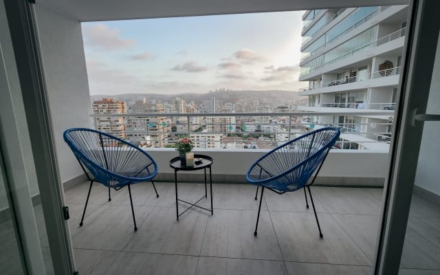 Bellissimo monolocale a pochi passi dalla spiaggia a Viña del Mar