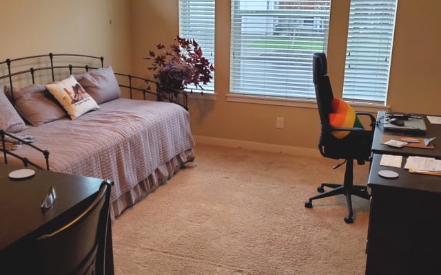 Quarto privado em Tumwater com casa de banho partilhada