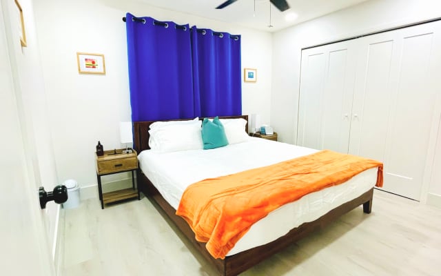 Urban Gem ~ 2 king beds + 2 baths Blue White Rentals