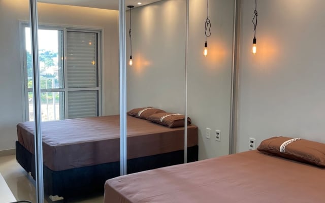 Appartamento di lusso, qualità, 2 suite di fronte al parco di cascavel