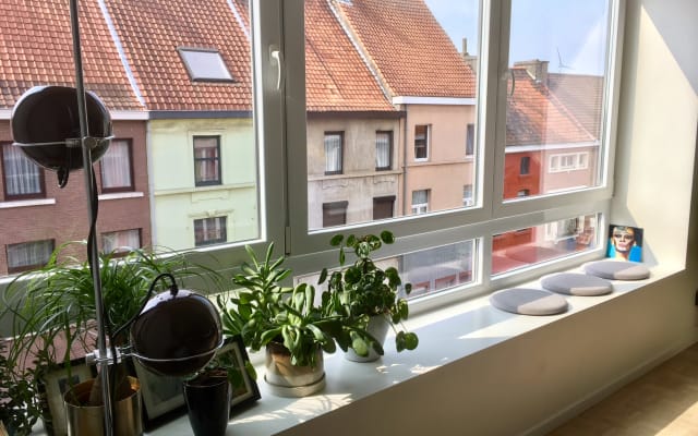 Chambre lumineuse dans un appartement spacieux à Gand