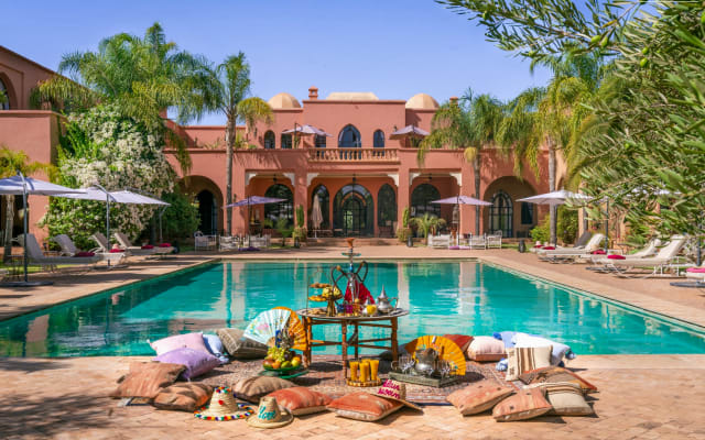 Oriental palace in a 2ha private oasis in Marrakech