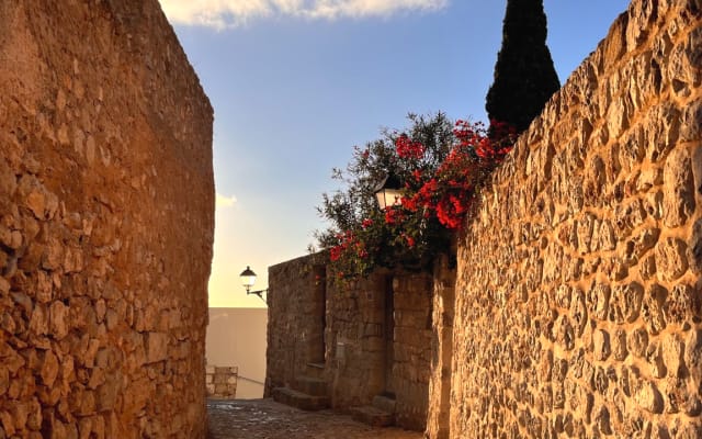 Belle chambre double à Ibiza illuminée par de superbes lumières. - Photo 10