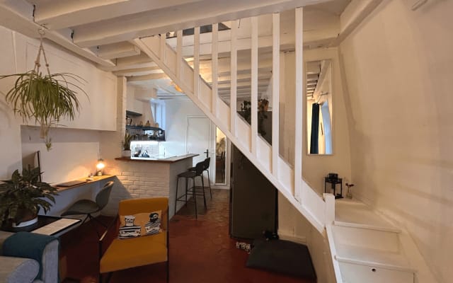 Charming duplex in the heart of Paris